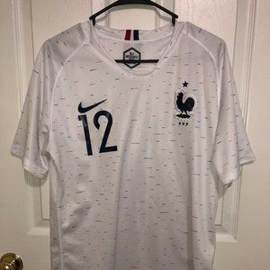 Mbappe #12 French National Team Soccer Jersey (L)